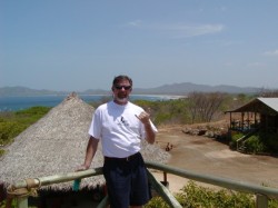 Tamarindo Bay in background